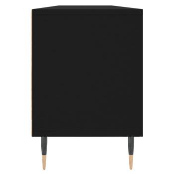 TV-Schrank Schwarz 150x30x44,5 cm Holzwerkstoff