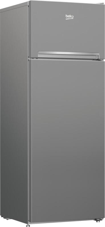 Beko RDSA240K40SN Stand Kühl-Gefrierkombination, 54 cm breit, 223 L, LED Illumination, silber