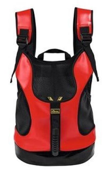 ARDEBO.de Hunter Rucksack/Tragetasche Taylor rot 35 x 20 x 40cm