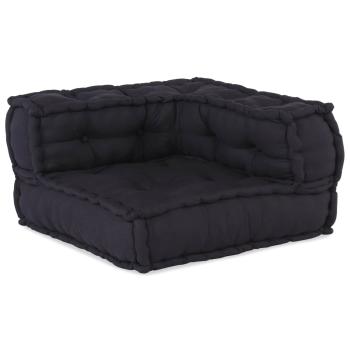 Modulare Poufs 4er Set Anthrazit