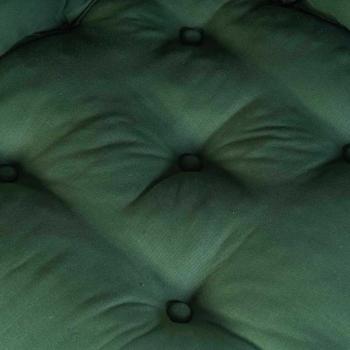 Modularer Pouf 4er Set Grüner Stoff