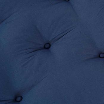 Modulare Poufs 2er Set Indigo Stoff