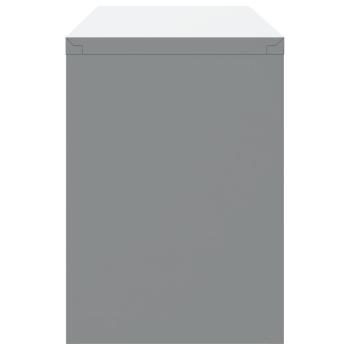 10-teiliges Arbeitskabinet und Pegboard-Set in Schwarz aus MDF und Metall