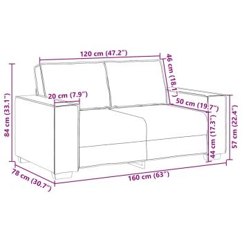3-teiliges Sofa-Set mit Kissen Hellgrau Stoff