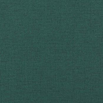 2-teiliges Sofaset mit Kissen Dunkelgrüner Stoff