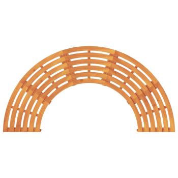 Baumbank 2 pcs Natur 160 x 80 x 45cm Massives Eukalyptus Holz