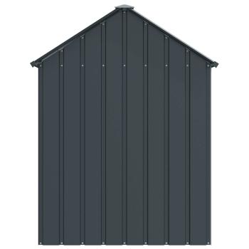 ARDEBO.de - Vogelvoliere mit Erweiterung Anthrazit 112x640x141 cm Stahl