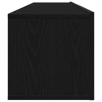 2-teiliges TV-Schrank-Set Schwarzes Holzwerkstoff