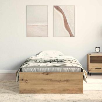 Bettgestell Artisan Eiche 90x190 cm aus Holzwerkstoff