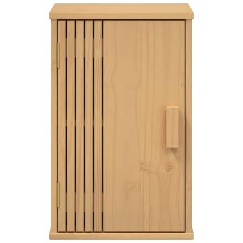 4-teiliges Badezimmermöbel-Set aus massivem Kiefernholz