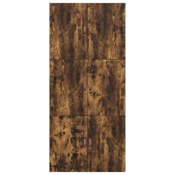 Stauraum Bettgestell Geräucherte Eiche 90x200 cm