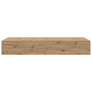 Stauraumbett Rahmen Artisan Eiche 90x200 cm
