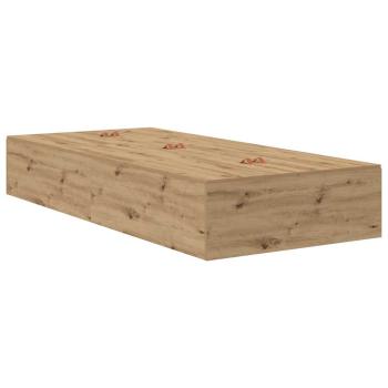 Stauraumbett Rahmen Artisan Eiche 90x200 cm