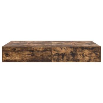 Stauraum Bettgestell Geräucherte Eiche 120x200 cm