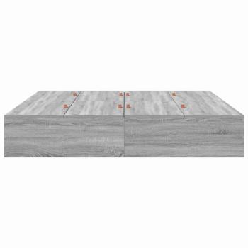 Stauraum-Bettgestell Grau Sonoma 180x200 cm