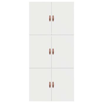 Bettgestell mit Stauraum Weiß 90x190 cm