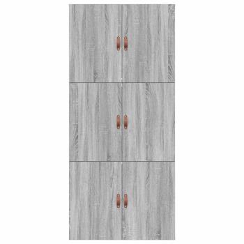 Stauraum Bettgestell Grau Sonoma 90x190 cm
