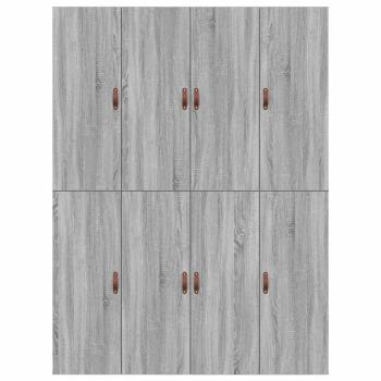 Stauraum Bettgestell Grau Sonoma 135x190 cm
