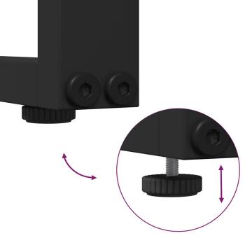 3-teiliges Garten-Esszimmer-Set mit hellgrauen Kissen