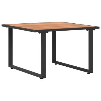 3-teiliges Garten-Sofa-Set mit anthrazitfarbenen Kissen