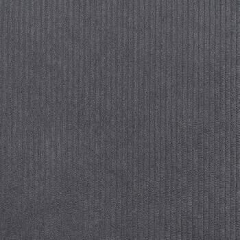 Boxspringbett Dunkelgrau 90x200 cm aus Cord