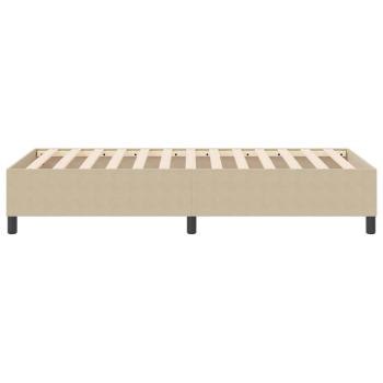 Boxspringbett Hellgrün Grau 90x200 cm Cordstoff