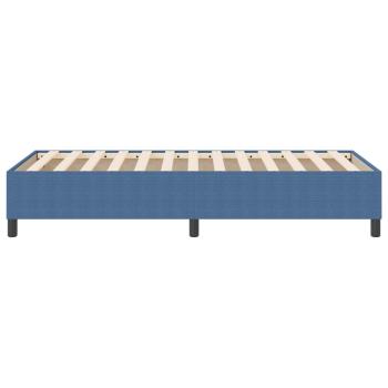 ARDEBO.de - Boxspringbett Blau 100x200 cm Corduroy Stoff