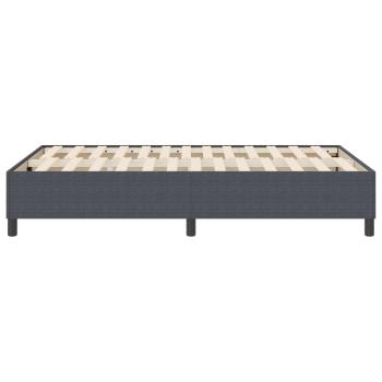 Plattformbettgestell Dunkelgrau 120 x 190 cm Cordstoff