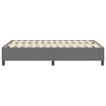 Boxspringbett Hellgrau 120x200 cm Cordstoff