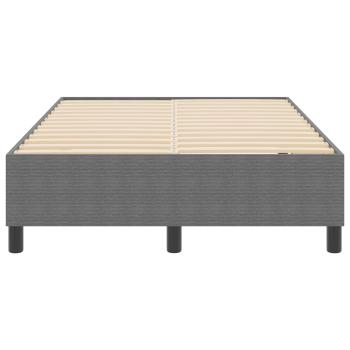 Boxspringbett Hellgrau 120x200 cm Cordstoff