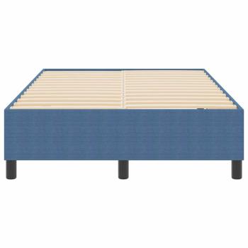 Boxspringbett Blau 120x200 cm Cord-Stoff