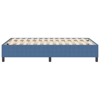 Boxspringbett Blau 120x200 cm Cord-Stoff
