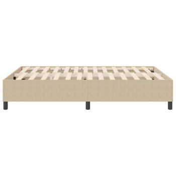 Boxspringbett Hellgrün Grau 140x200 cm Cordstoff