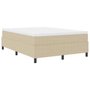 Boxspringbett Lichtgrün Grau 160x200 cm Corduroy Stoff