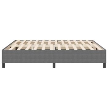 Plattformbettgestell Hellgrau 180 x 200 cm Cordstoff