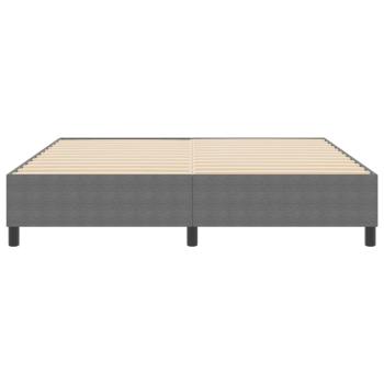 Plattformbettgestell Hellgrau 180 x 200 cm Cordstoff