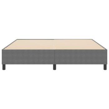 Boxspringbett Hellgrau Super King Cordstoff