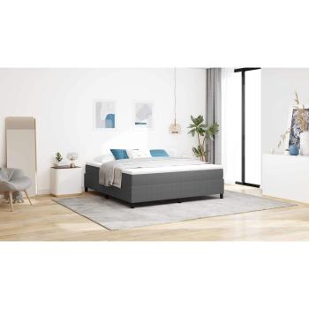 Plattformbettgestell Hellgrau 180 x 200 cm Cordstoff