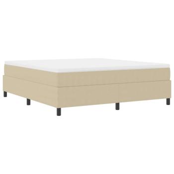 Boxspringbett Lichtgrün Grau Super King Corduroy Stoff