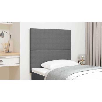 Kopfteil Einfaches Design Hellgrau 80 cm Corduroy Stoff