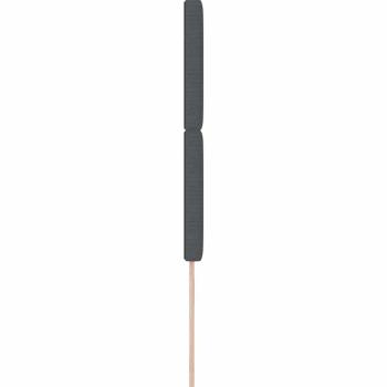 Kopfteil Einfaches Design Dunkelgrau 80 cm Corduroy Stoff