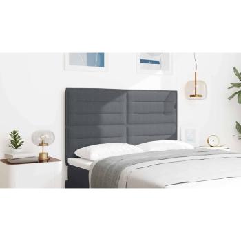 Kopfteil Schlichtes Design Dunkelgrau 140 cm Cord-Stoff