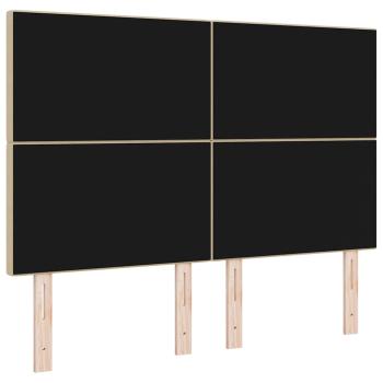 Kopfteil Einfaches Design Hellgrün Grau 140 cm Cord-Stoff