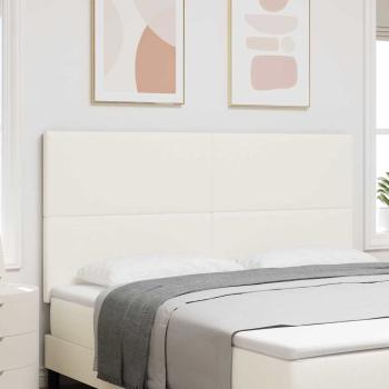 Kopfteile Schlichtes Design Creme 180 cm Cord
