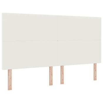 Kopfteile Schlichtes Design Creme 180 cm Cord