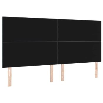 Kopfteil Einfaches Design Dunkelgrau 200 cm Corduroy Stoff
