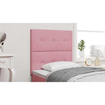Kopfteil Rosa 100 cm Samt
