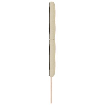 Kopfteil Mit Knopfheftung Creme 180 cm Stoff