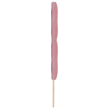 Kopfteil mit Knopfheftung Rosa 200 cm Samt