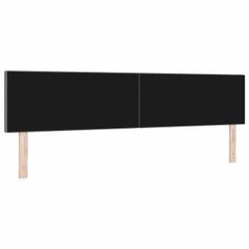 LED Kopfteil Einfaches Design Hellgrau 100 cm Cord-Stoff